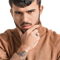 Anello Mediterraneo Uomo in Argento R02TSNNA24 - R02TSNNA24